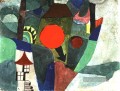Mit der untergehenden Sonne Paul Klee